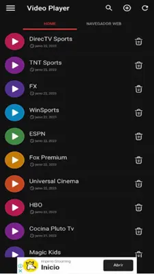 Video Player android App screenshot 2